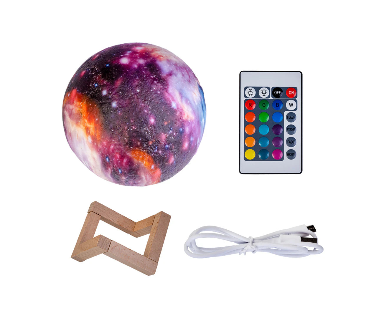Galaxy Moon touch lamp