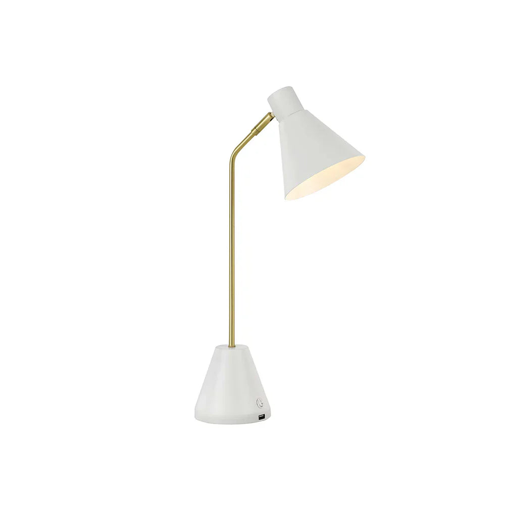 Ambia Table Lamp With Usb