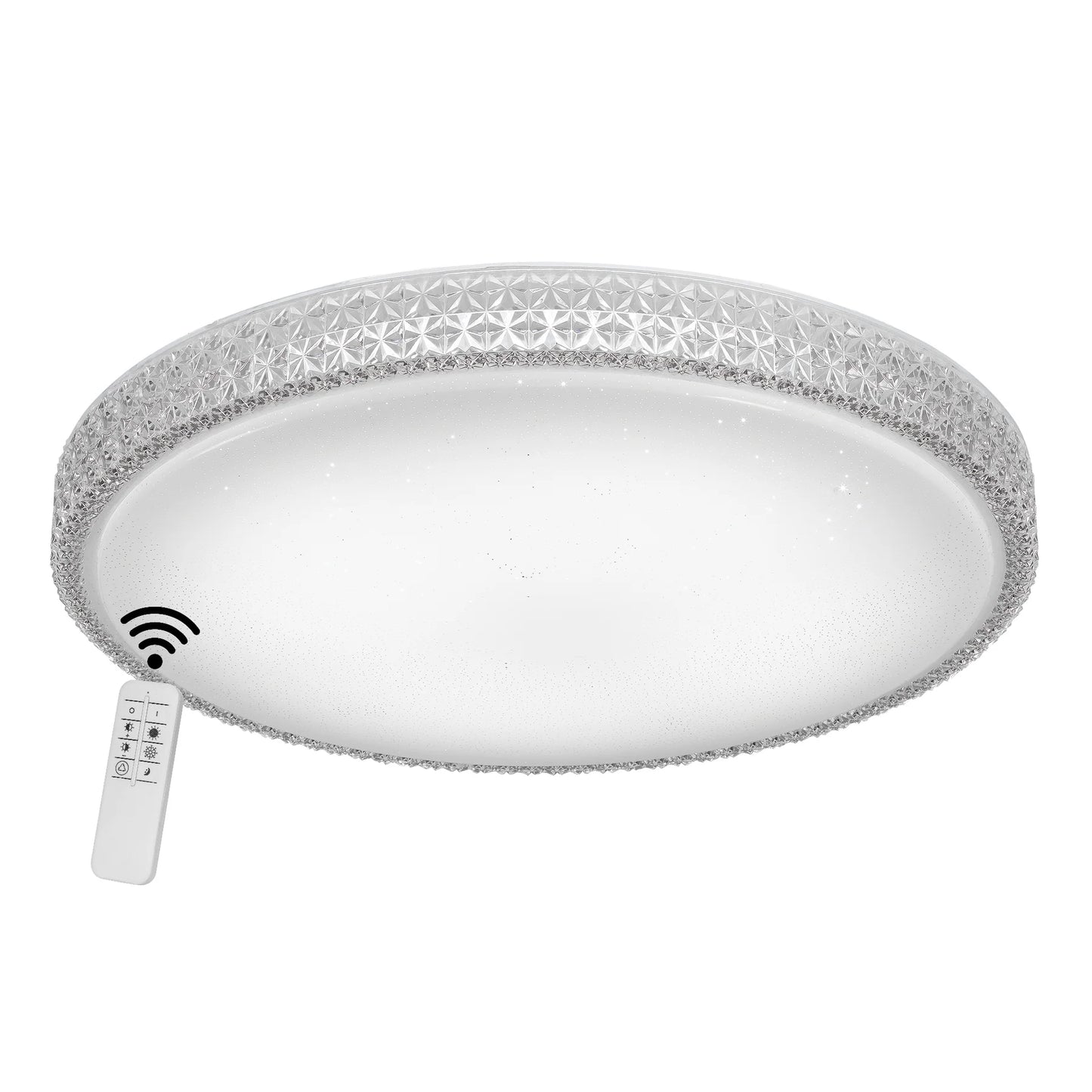 Amelia LED Oysters White Clear