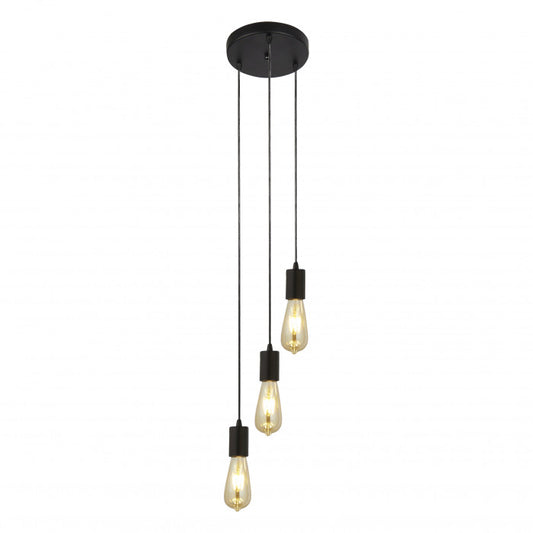 3 Light Decorative Cluster Pendant