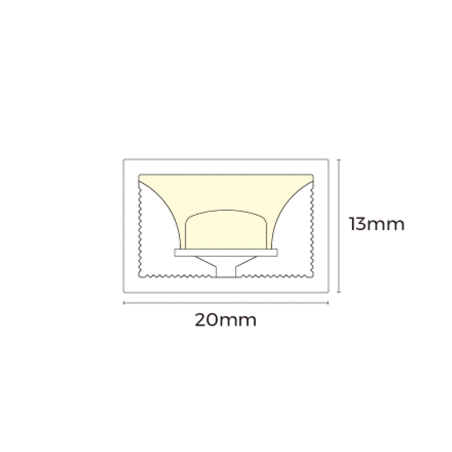 10w Top Bend Haviflex Flexible LED Strip - 2000K