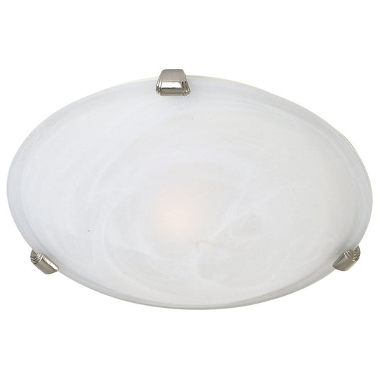 Astro Satin Nickle Clips 2lt 40cm Ceiling Light