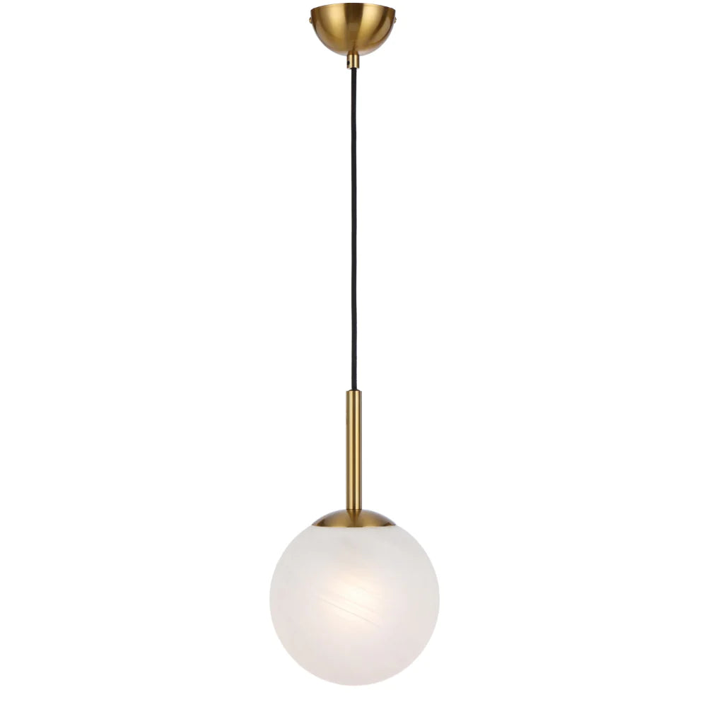 Bally Sphere Glass Pendant Light