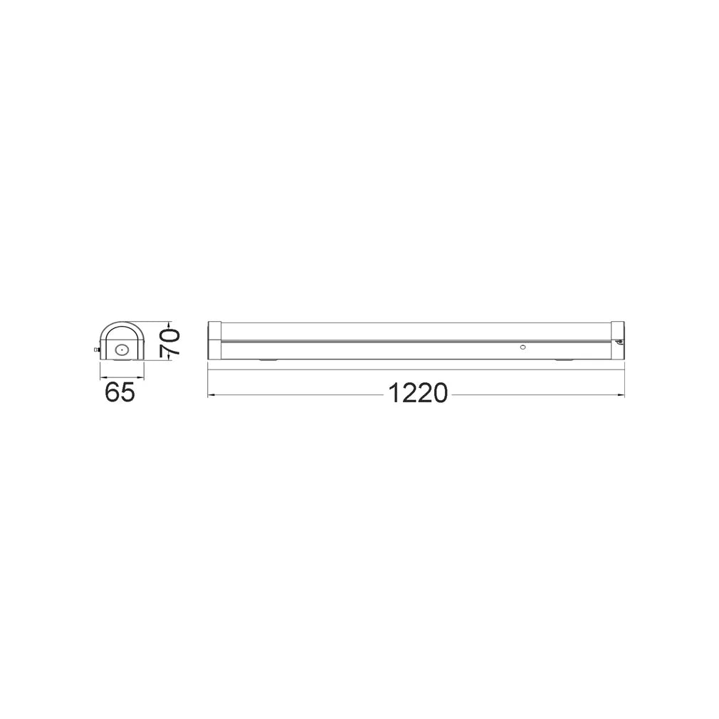 BAT: Interior Surface Mounted Tri-CCT Batten Light