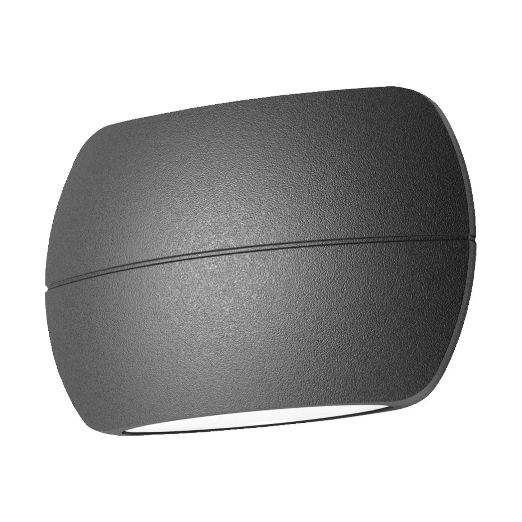 Bell 8w Up/Dn Wall Bracket Dark Grey