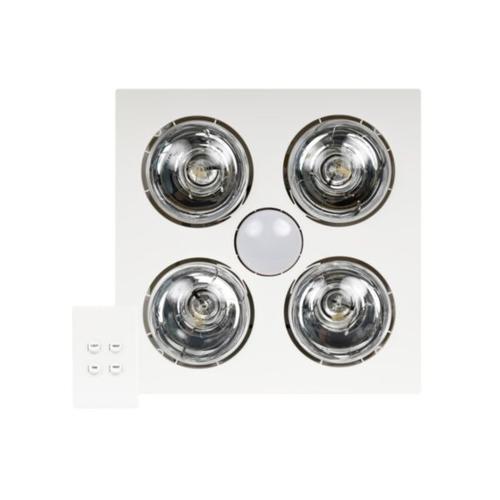 HPM 3-in-1 4-Lamp Ducted Bathroom Heater Exhaust Fan