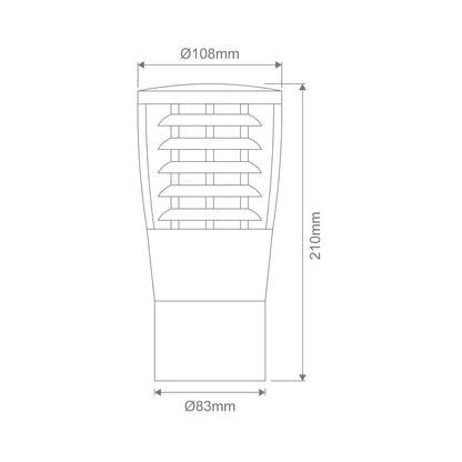 Bl-300 Bollard Head