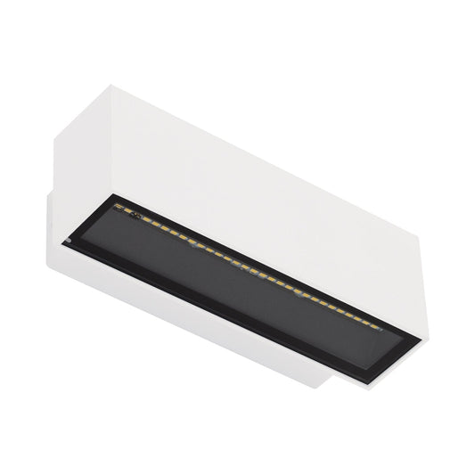 Block 12w 170mm Wall Bracket White