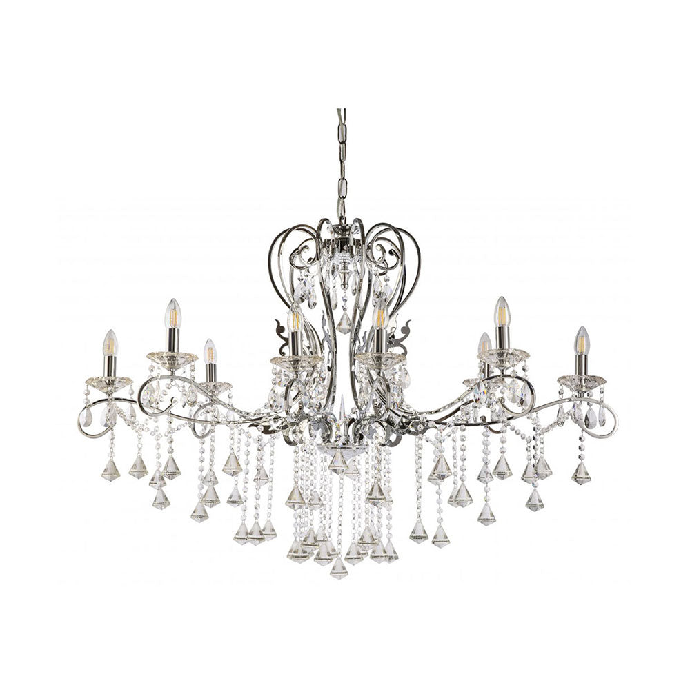 Boemia 10 Light Crystal Chandelier