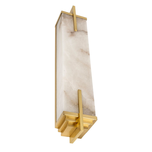 Alabaster LED Small Wall Light