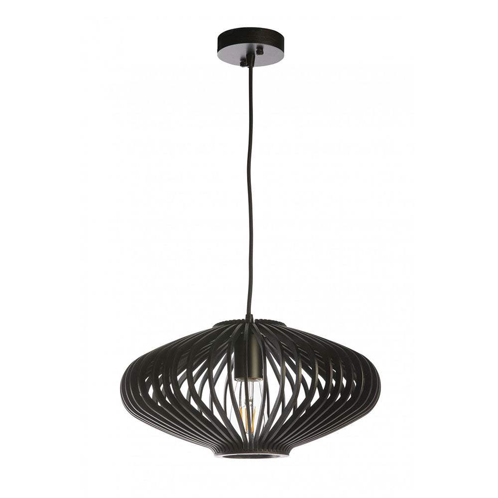 Bayron 1 Light Timber Pendant