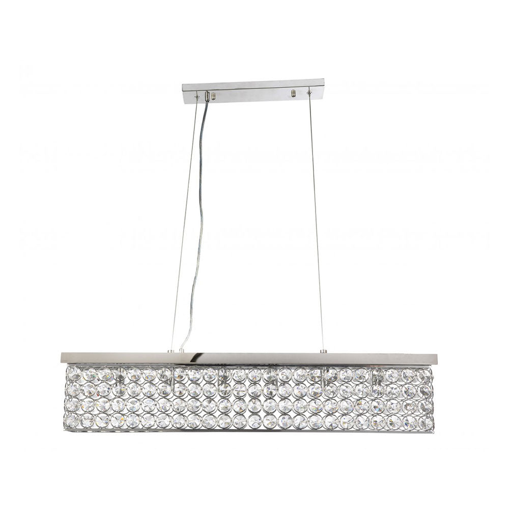 Bion 6 Light Crystal Pendant