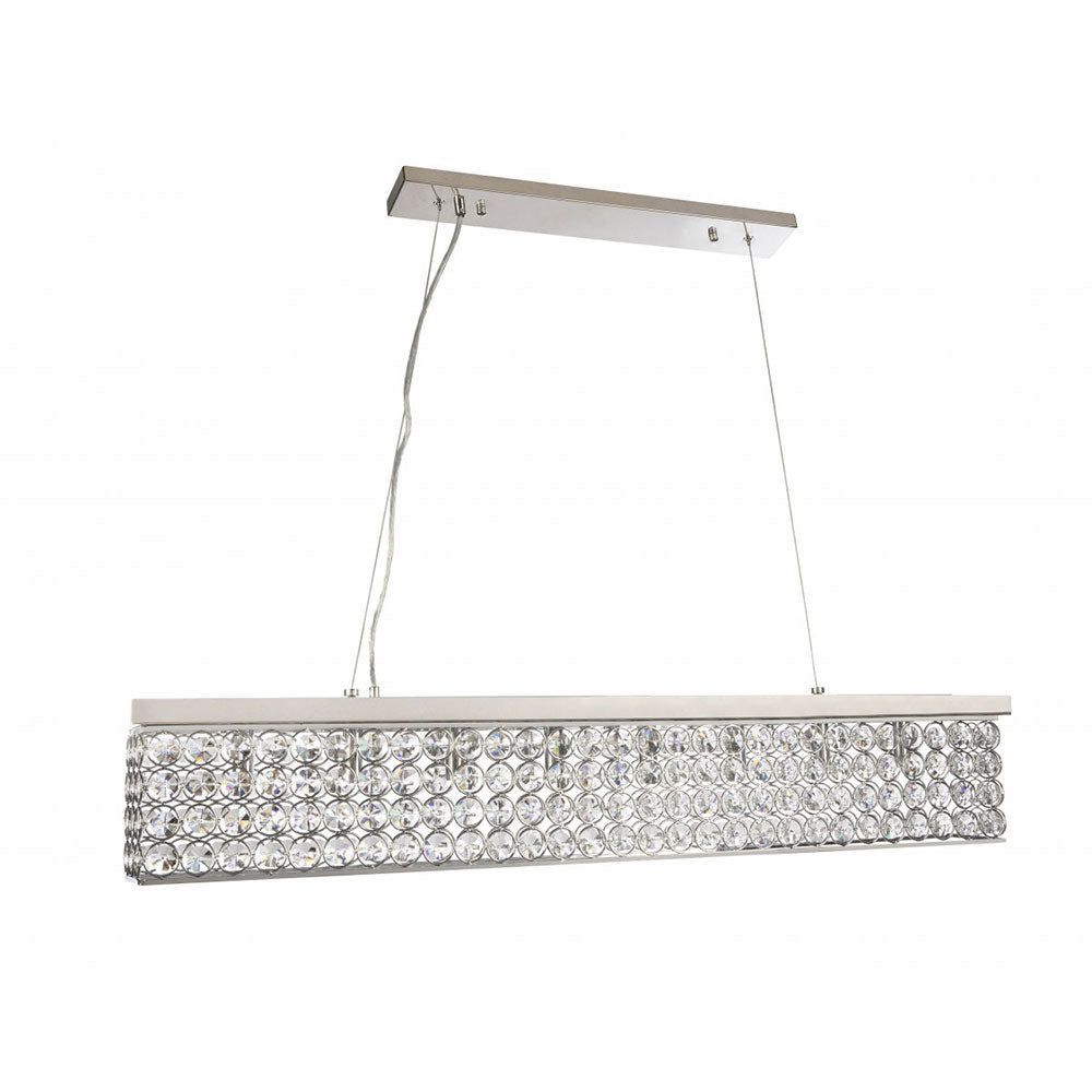 Bion 8 Light Crystal Pendant