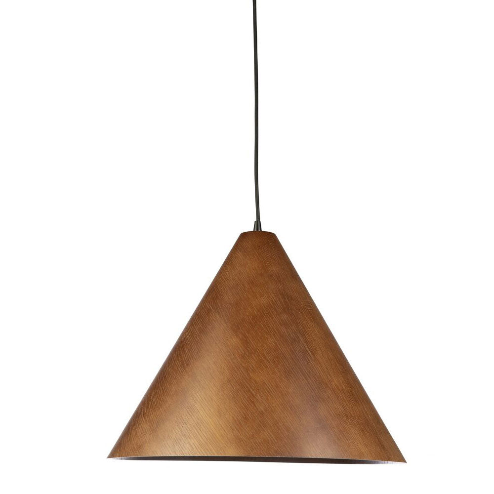 Borneo 1 Light Timber Pendant Large