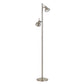 Carson Double Floor Lamp Switch On  Pole