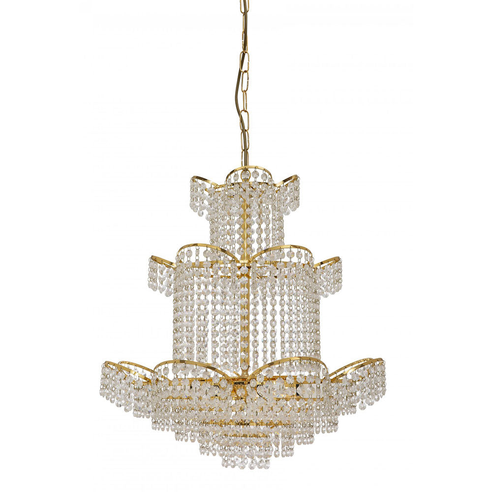 Cesta 6 Light Crystal Pendant