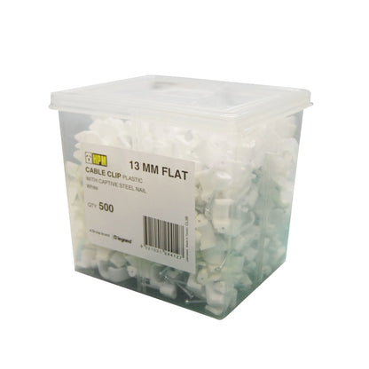 Cable Clips - Flat type Pack of 500