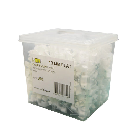 Cable Clips - Flat type Pack of 500