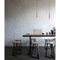 Mikro Cylinder and Mesh Pendant