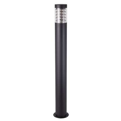 Elanora: E27 Surface Mounted Black Bollard Lights