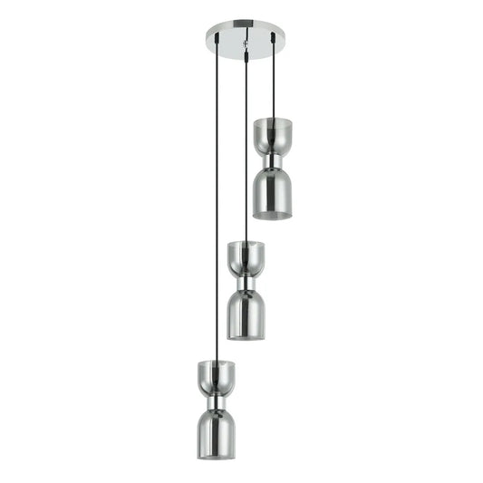 CLESSIDRA: Ellipse Multiple Round Base Pendant Lights