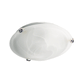 Small Alabaster Glass LED Replaceable Ceiling Light