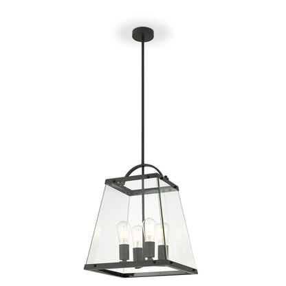 Colair 4 Light Solid Brass Pendant
