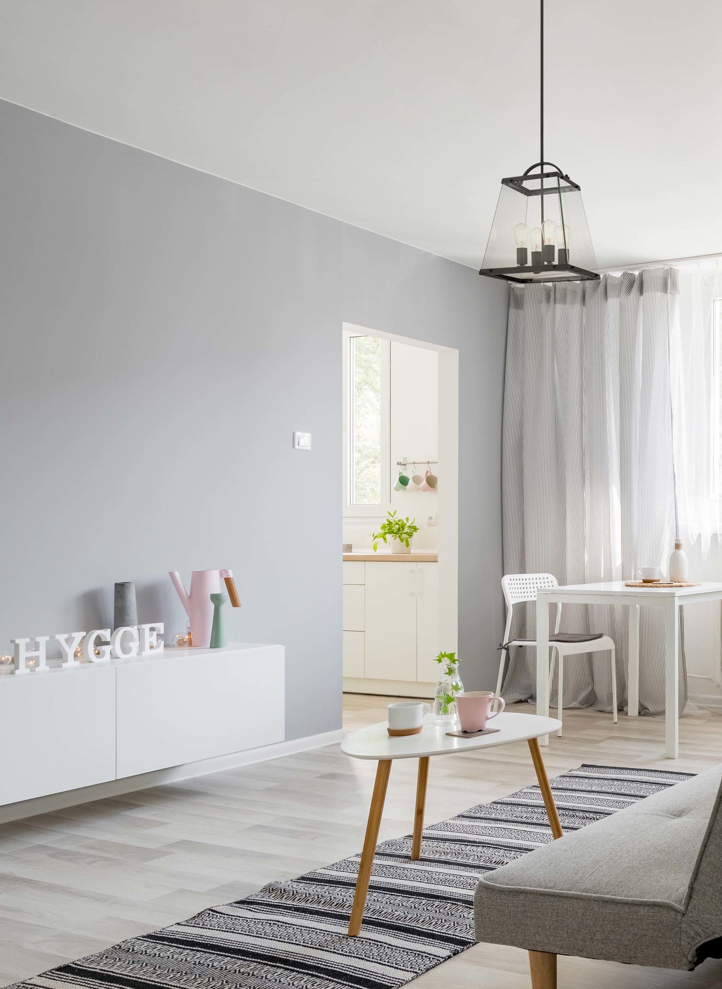 Colair 4 Light Solid Brass Pendant