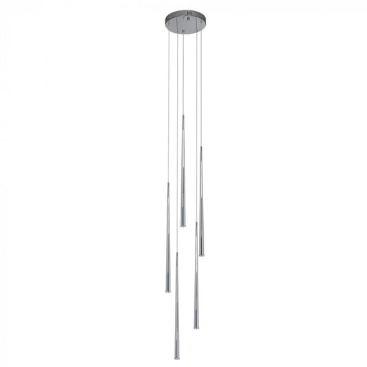 Contemporary LED 5 light Pendant