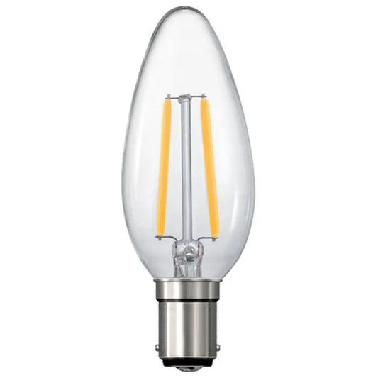 Candle C35 LED Filament Light - B15