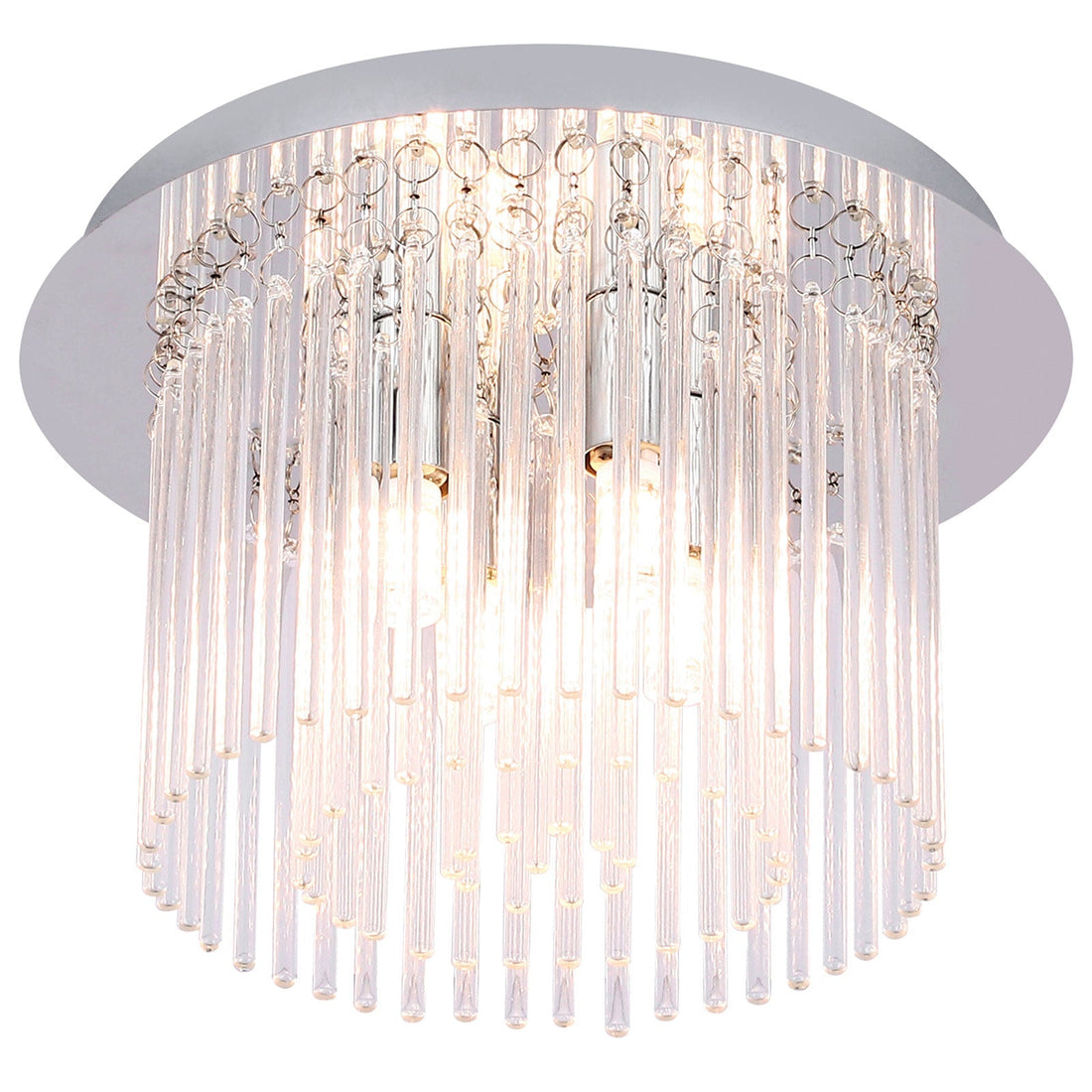Clarence Crystal Glass Decorative Ceiling Fixture