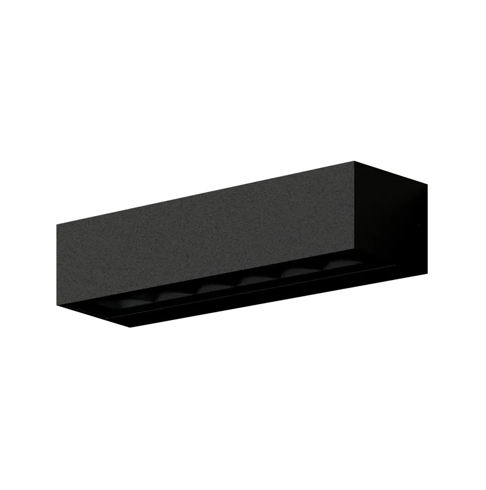 Dash-13 Rectangle Wall Light 13w Black