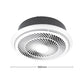 High Extraction Air Vent Exhaust Fan Silver