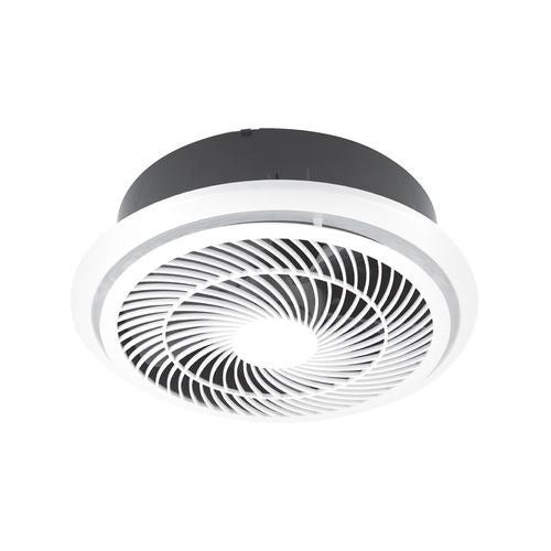 High Extraction Air Vent Exhaust Fan Silver