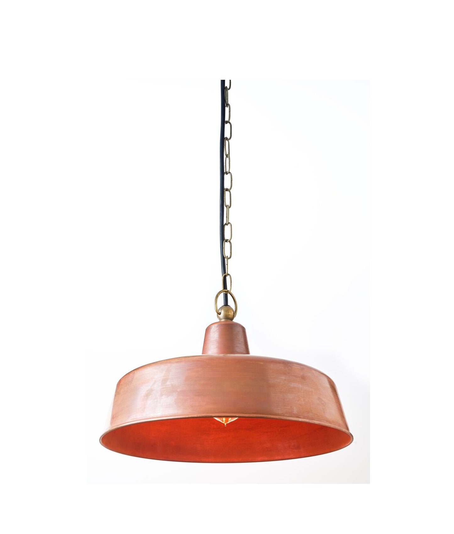 Deksel Interior Aged Copper / Matt Black Pendant