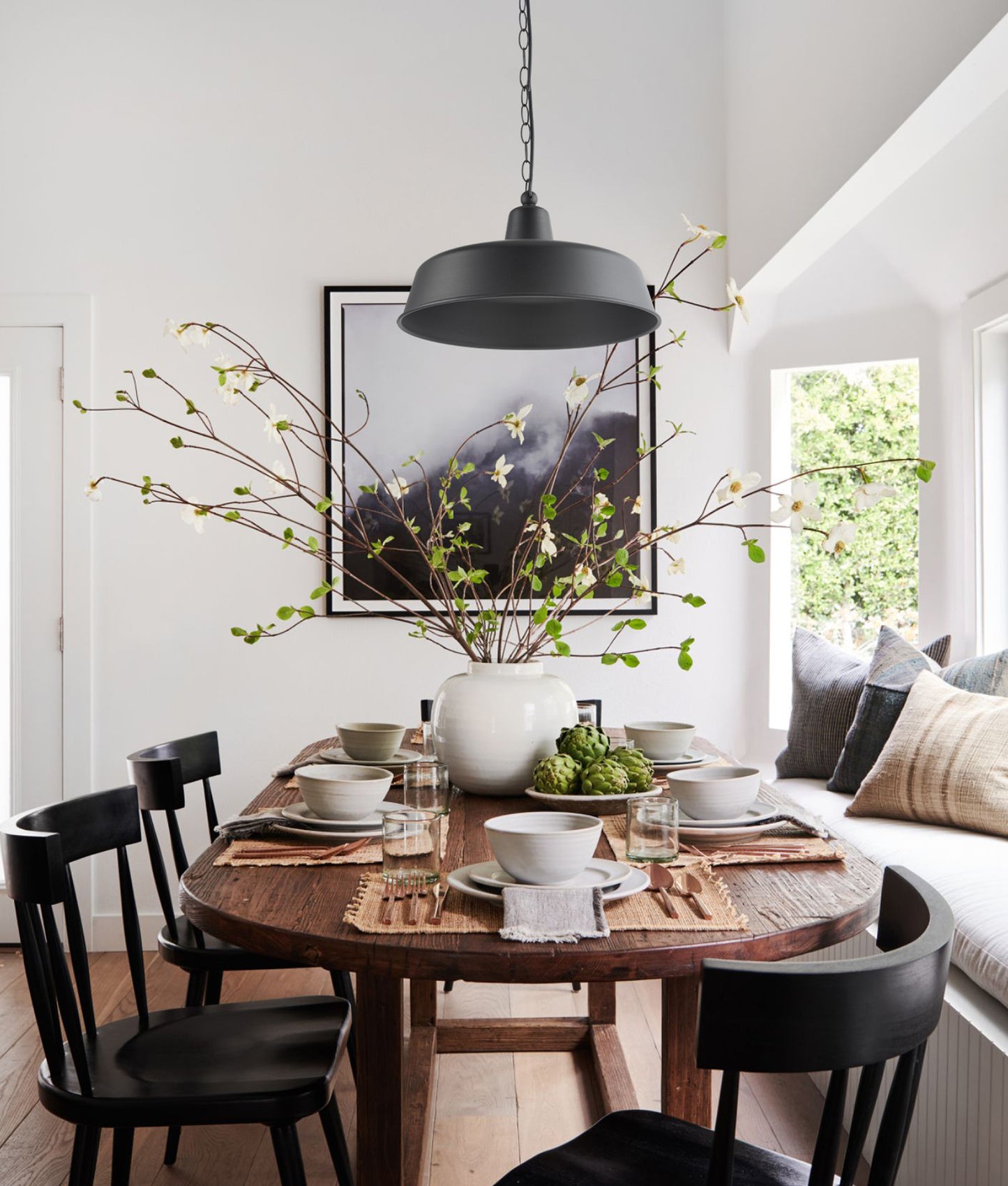 Deksel Interior Aged Copper / Matt Black Pendant