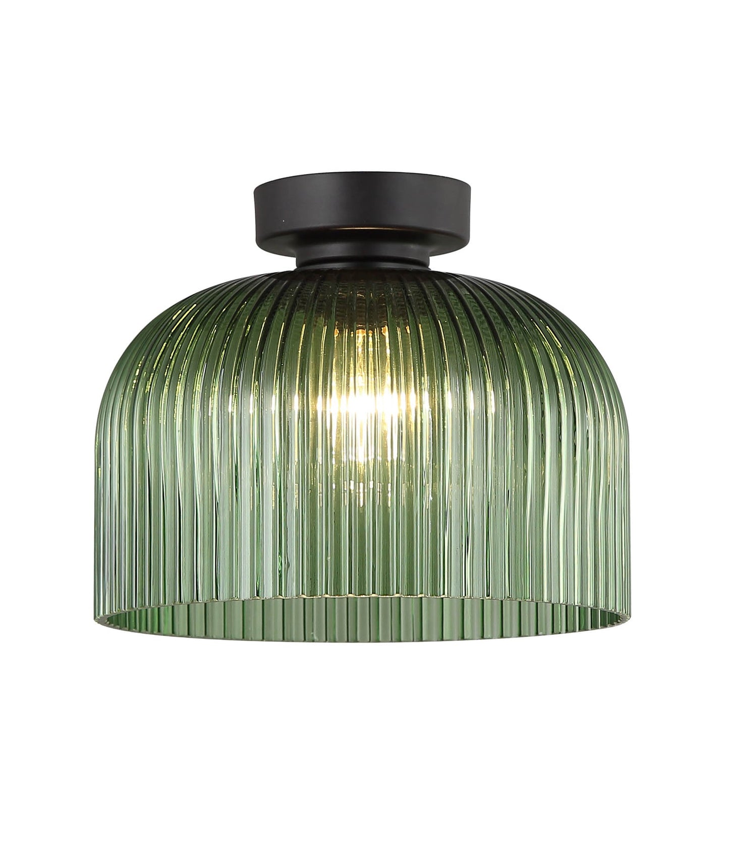 Diyvintaj: D.I.Y. Dome Ribbed Glass Batten Fix Ceiling Lights