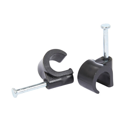 Accessory - Black Cable Clips - Pack of 20