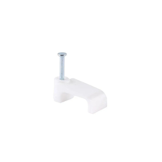 Accessory - White Cable Clips - Pack of 100
