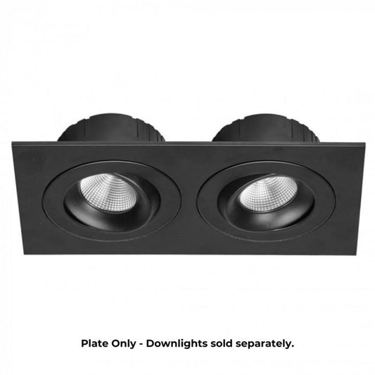 Double Plate for Multiform LED Downlights