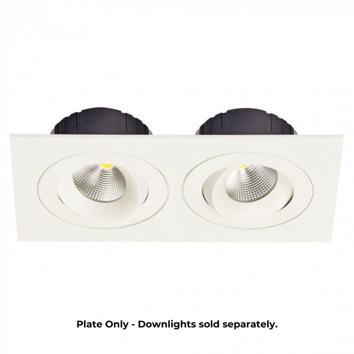 Double Plate for Multiform LED Downlights