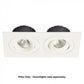 Double Plate for Multiform LED Downlights