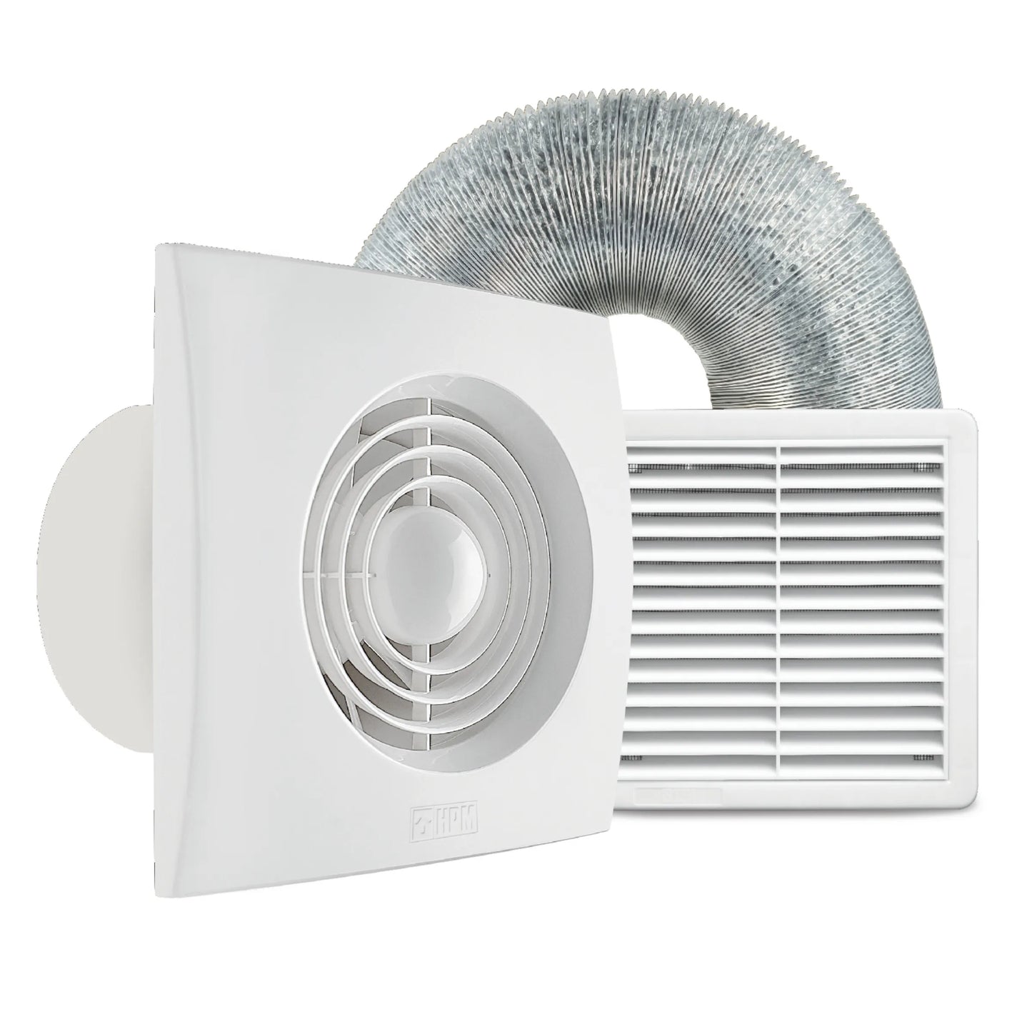 Wall Exhaust Fan - 100mm - Kit