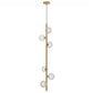 Elson 6 Light Pendant - Antique Gold