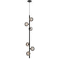 Elson 6 Light Pendant - Black