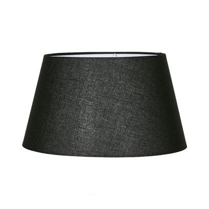 Linen Taper Lamp Shade XL Black