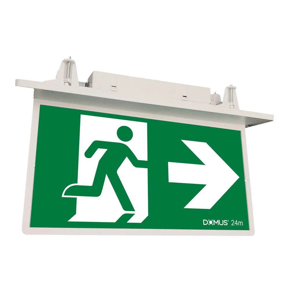 EXIT 24M Rec - LED Maintained/Non-Maintained Emergency Exit Light