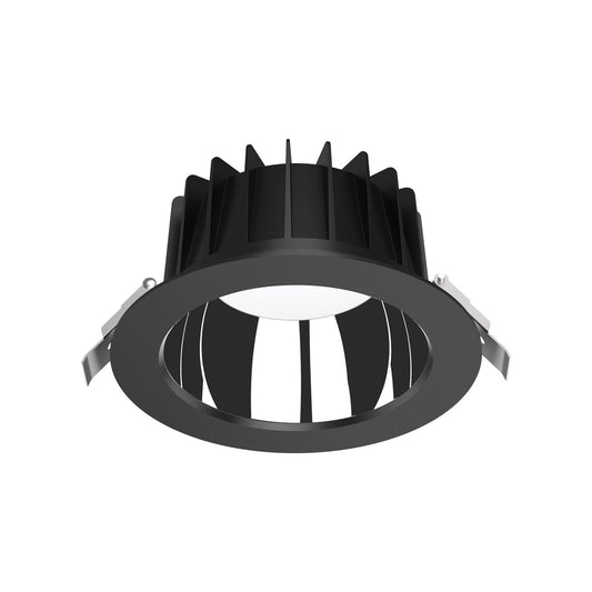 Expo 25w Low-Glare Rec DownLight Black