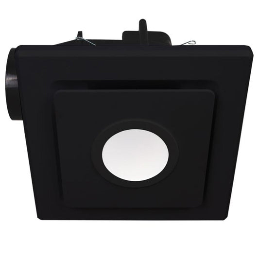 Emeline II Large Square Exhaust Fan with LED Light