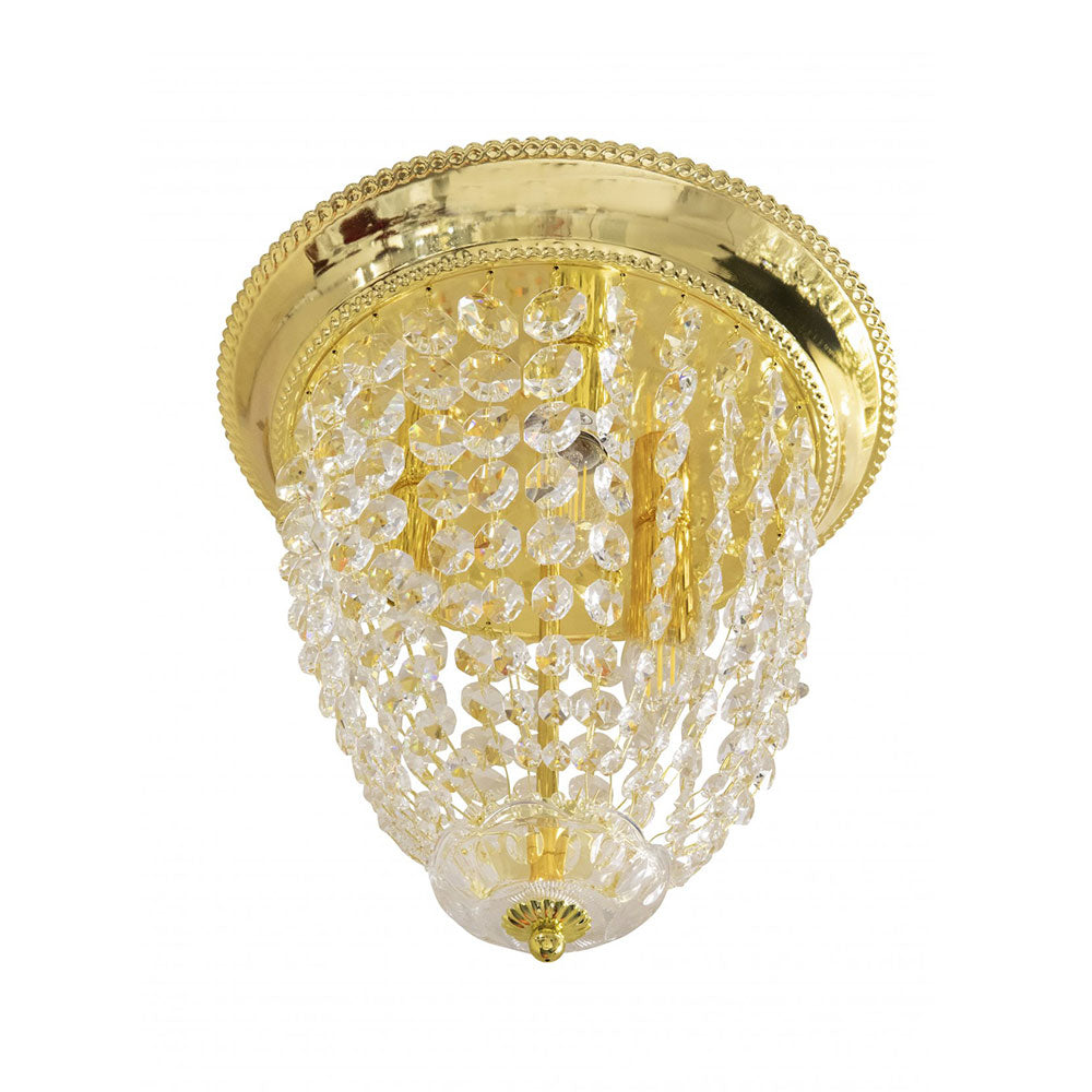 England 3 Light CTC Crystal Chandelier
